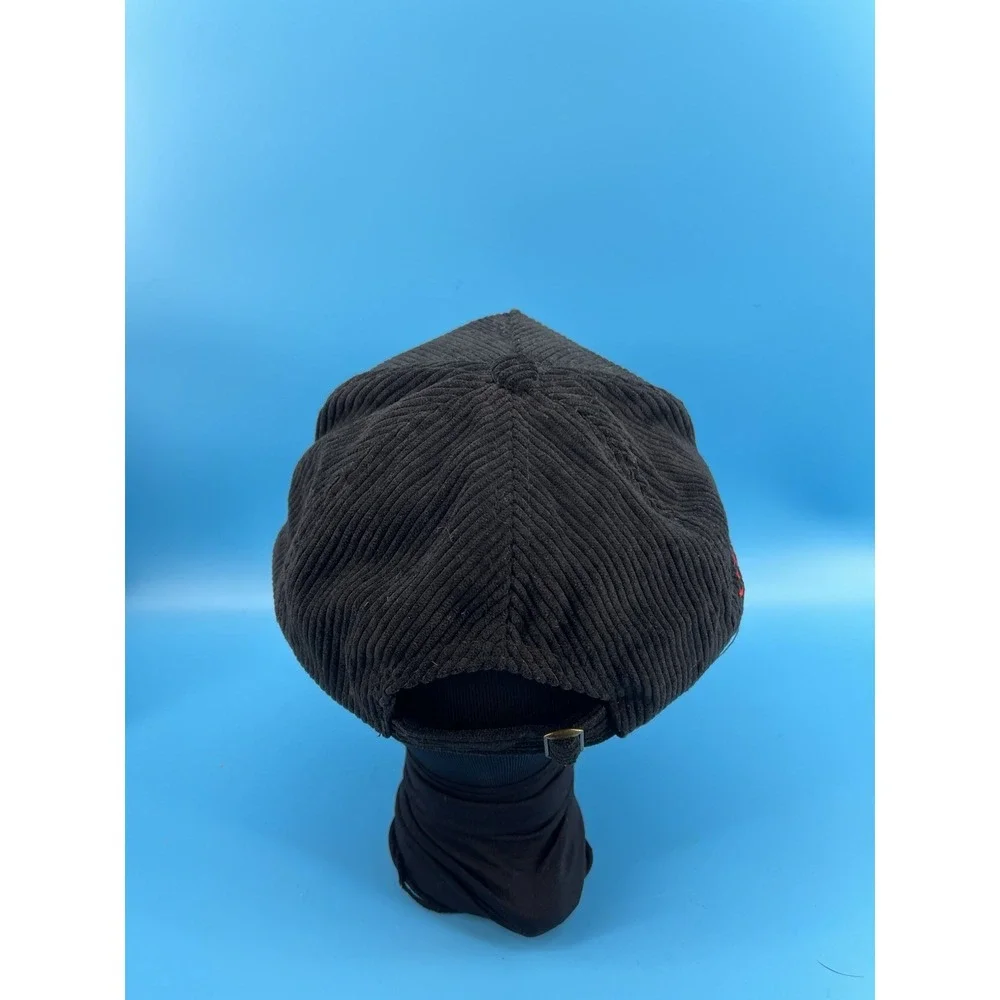 Houston Astros Pride Corduroy Hat Black Rainbow Strap Adjustable Coca-Cola